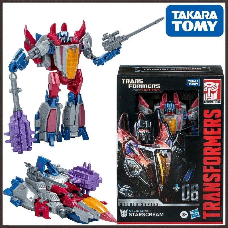 In Stock Takara Tomy Transformers SS Series SS-GE 06 Starscream Collect Action Figure Anime Figures Deadpool One Piece Gifts