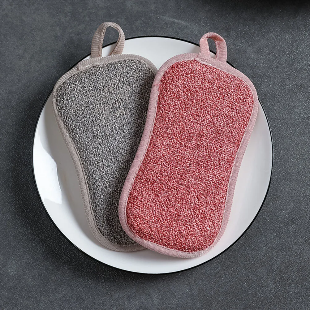 

10Pcs Kitchen Dish Sponge Multi-Function Scrub Sponge for Pots Tiles Bathtub Non-Scratch Cleaning Tools Reusable Cleaning