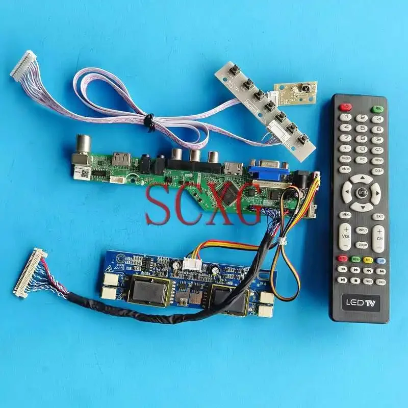

Для MT170EN01 QD17EL07 плата контроллера экрана ноутбука DIY Kit VGA HDMI-совместимый AV USB 17 "1280*1024 LVDS 30-контактный 4CCFL
