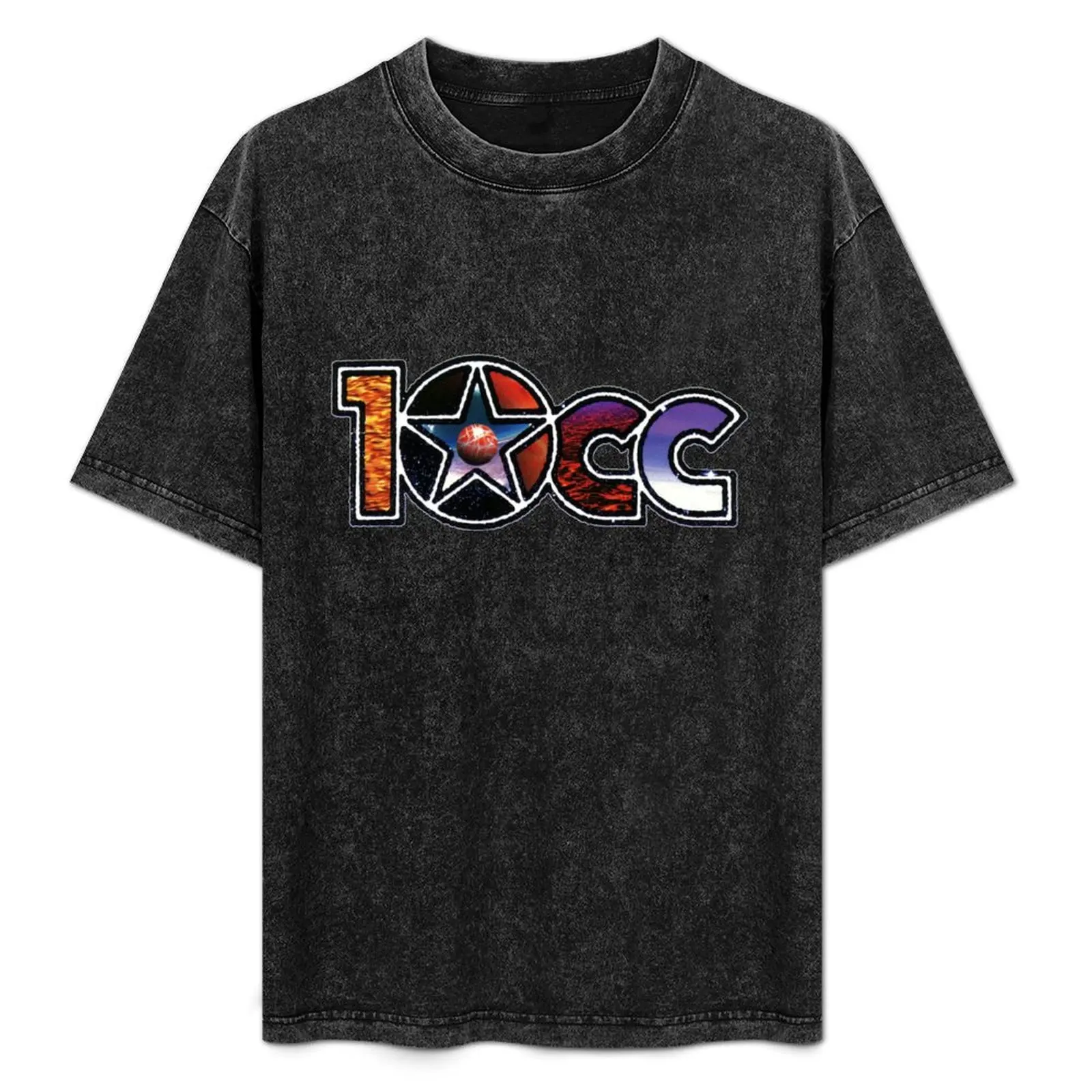 

10cc:Rock Legends T-Shirt Big Size Short Sleeve Casual Top