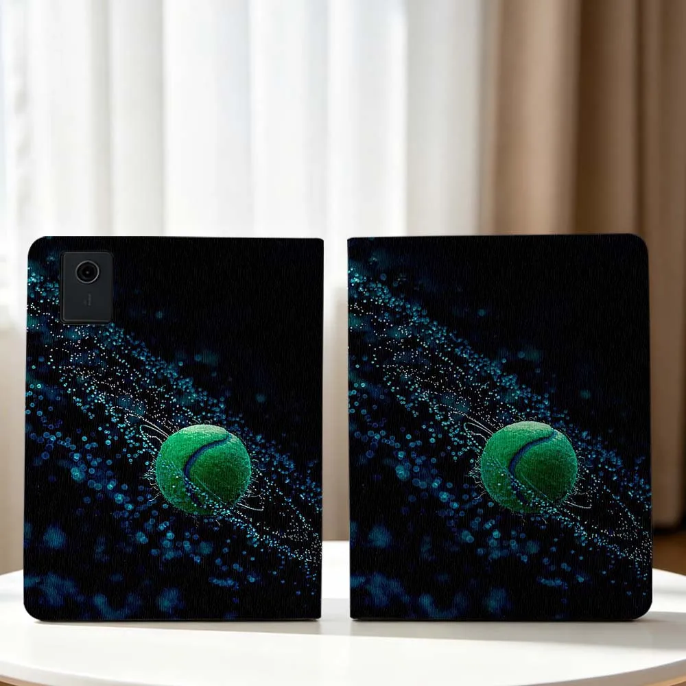 Art Tennis Creative Design For Lenovo Xiaoxin Pad Pro Tab P12 P11 11 13 11.2 inch K11 Plus Pen Tray Tablet Case Soft