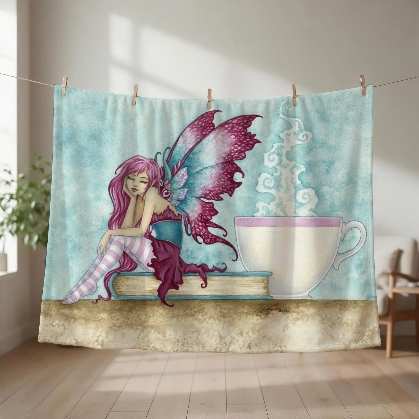 Sunday Morning Throw Blanket Large heavy to sleep Bed Flannel Fabric Blankets