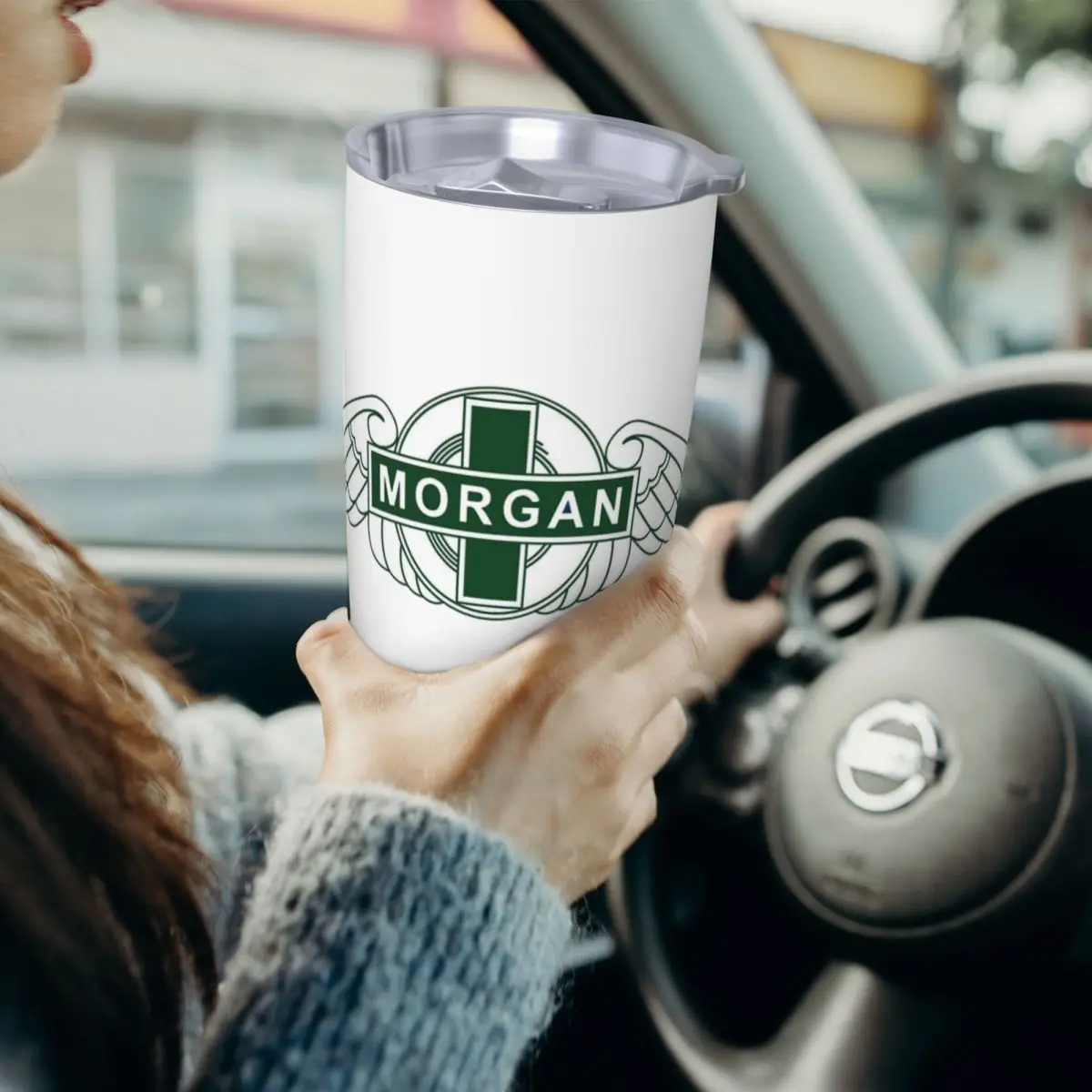 

Morgan Motor Car Company Stainless Steel Tumbler Vacuum Insulated Mugs Thermal Cold Bottle Straw With Lid 20oz