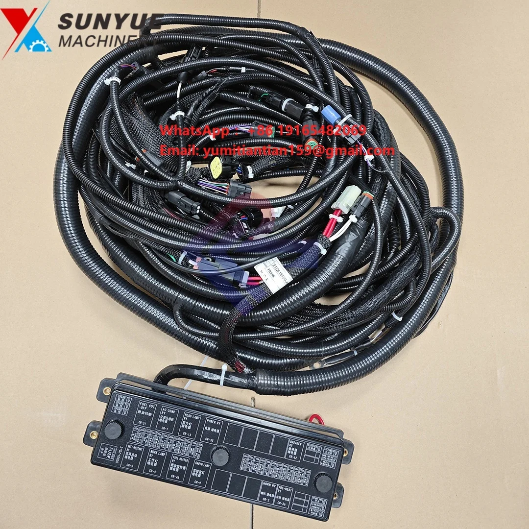 R220LC-9S Frame Harness Wiring Wire for Excavator Hyudai 21Q6-18100 21Q618100