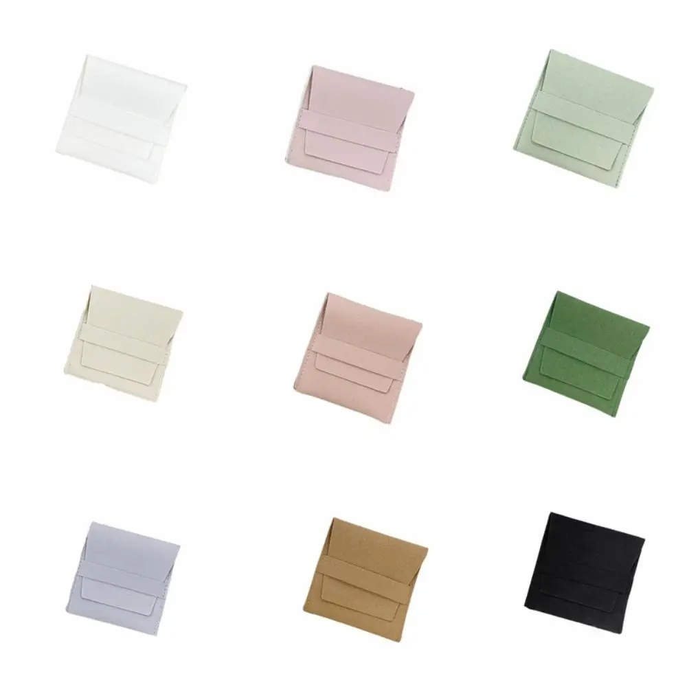 10 قطعة خواتم قلادة مجوهرات التعبئة حقيبة حامل أقراط سوار مجوهرات حقيبة التخزين محفظة صغيرة المخملية مجوهرات المنظم #2