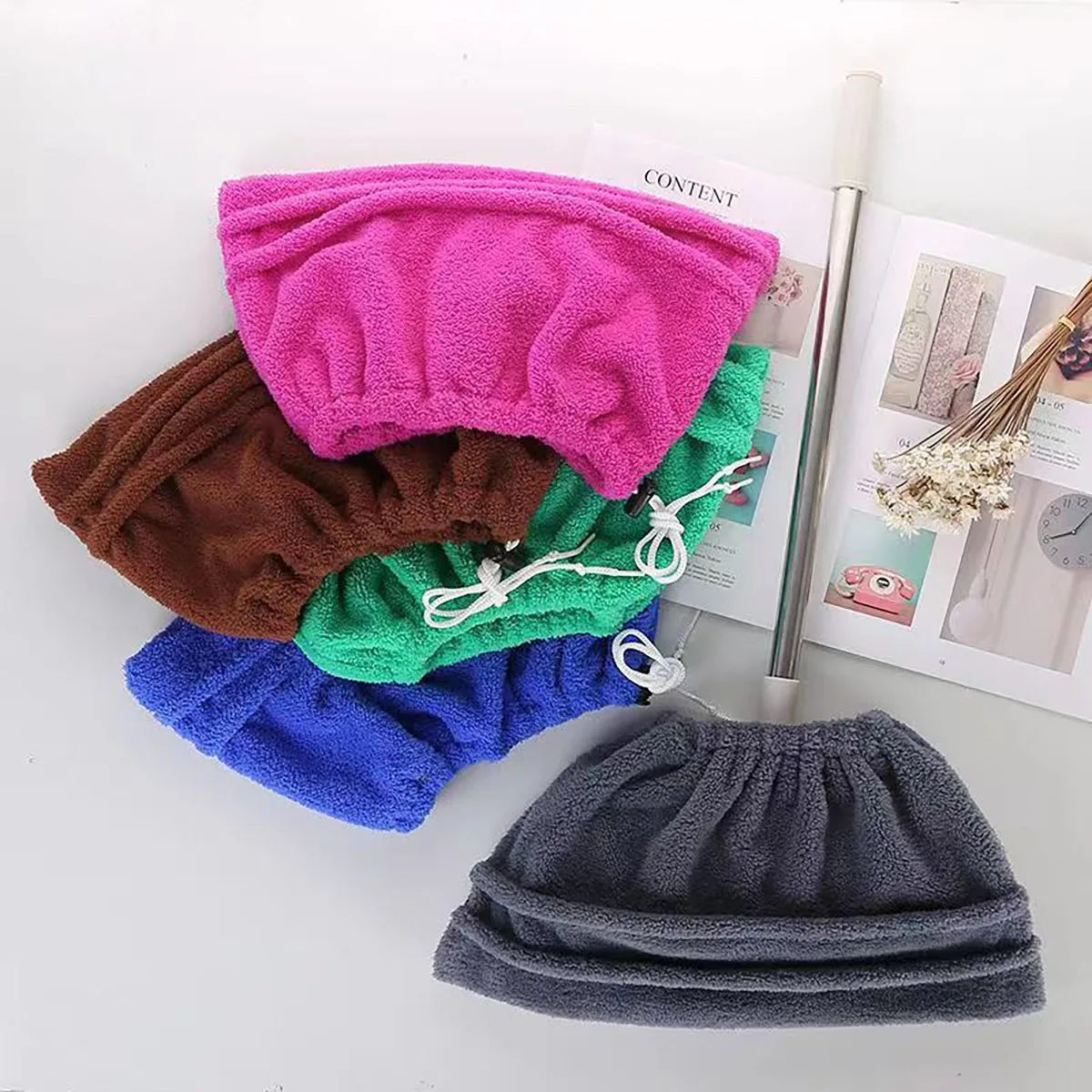 Reusable Coral Velvet Broom Cover Cloth Multi Function Floor Mop Cover Cloth Microfiber Absorbent Mop Household Cleaning Tools