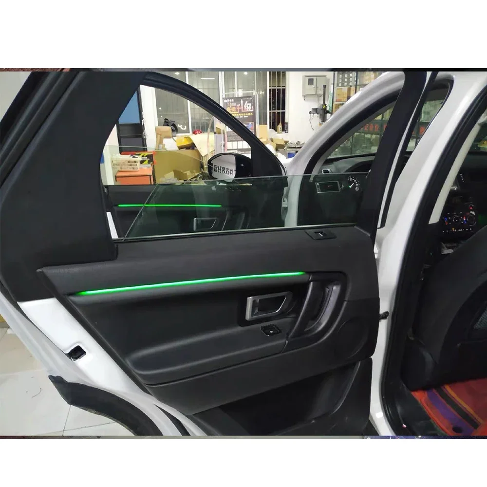 For Discovery Freelander Car Interior Atmosphere Light for Land Rover 64 color LED Interior Decorative Lamp car ambient light