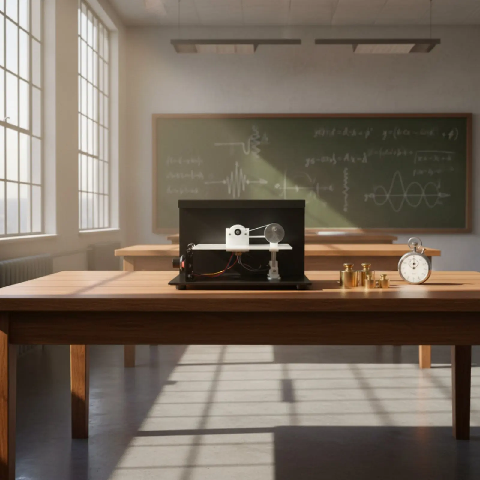 Vibration Amplification Demonstrator Demonstrator Clear Demonstration Forced Vibration Demonstration Science Teaching Model