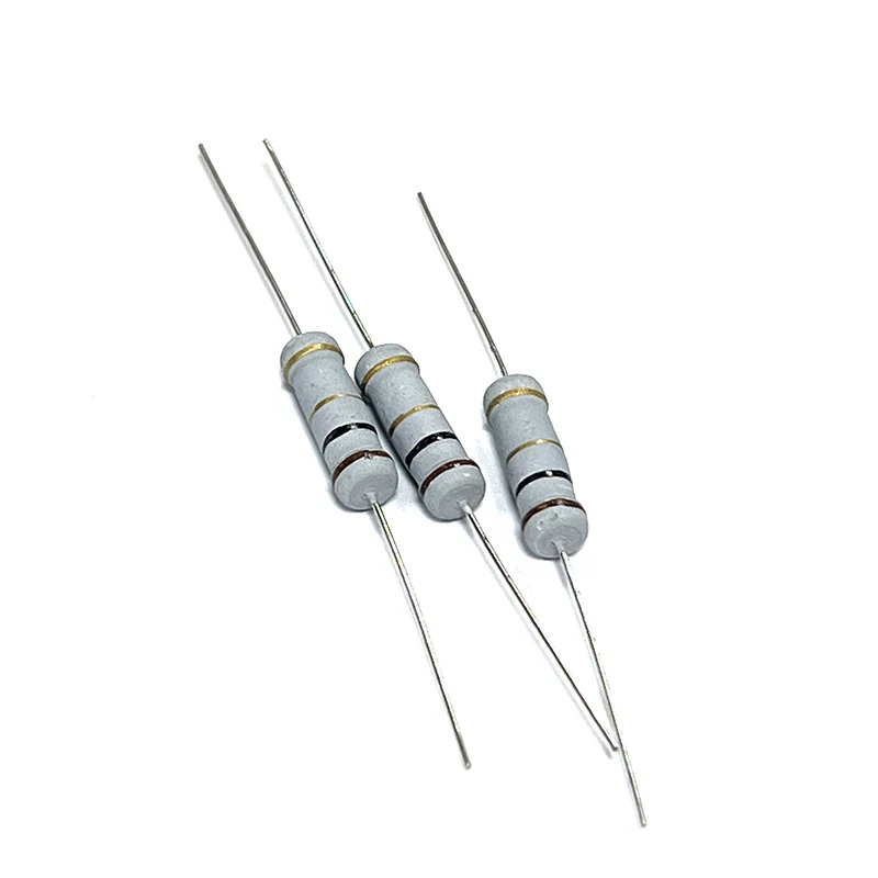 20pcs 2W Carbon Film Resistor 0.1R 1R 10R 100R 1K 10K 100K 1M 0.1 1 10 100 R K Ohm 5% Resistance 0.1R~1M