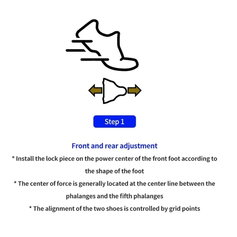 Fast Cycling Cleats Shoes Plate Alignment Tool Cleats Install Tool MTB Cleat Adjustment Tool SPD/KEO Pedal Cleat Fitting Tool