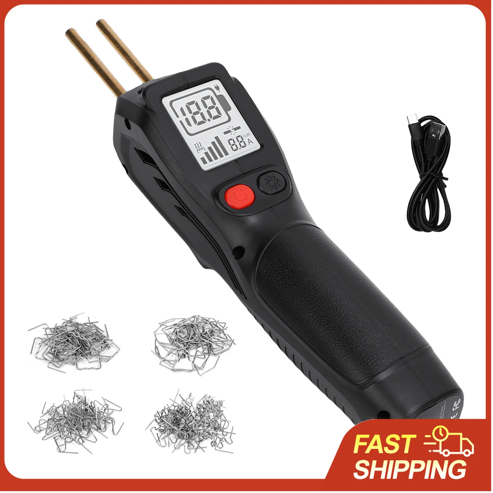 

Портативный набор для сварки пластика со встроенным аккумулятором, регулировка 10-100А, для ремонта бамперов своими руками, домашних и автомобильных пластиковых проектов