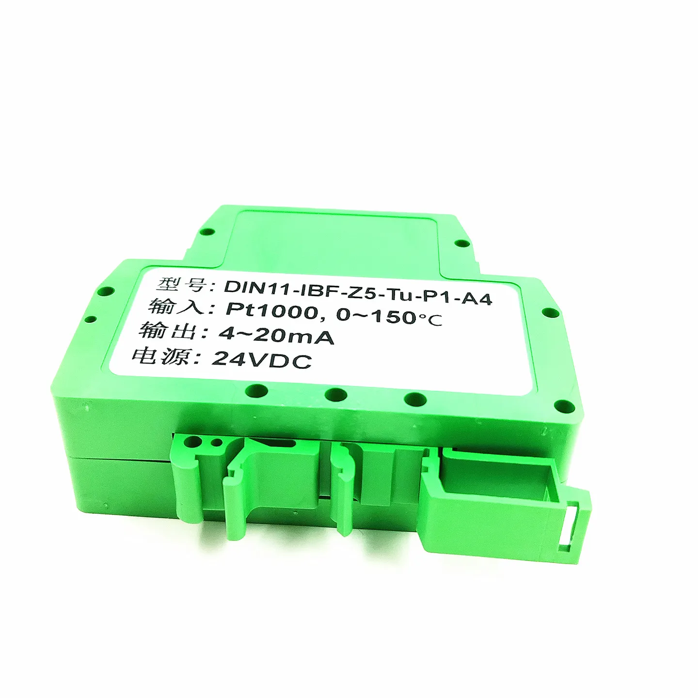 Multi-channel Pt1000 to 0-10V/4-20mA Temperature Conversion Module Pt100 Thermal Resistance Transmitter