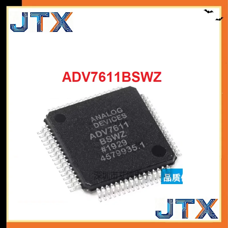5PCS/LOT video processor ADV7611BSWZ ADV7611 LQFP64