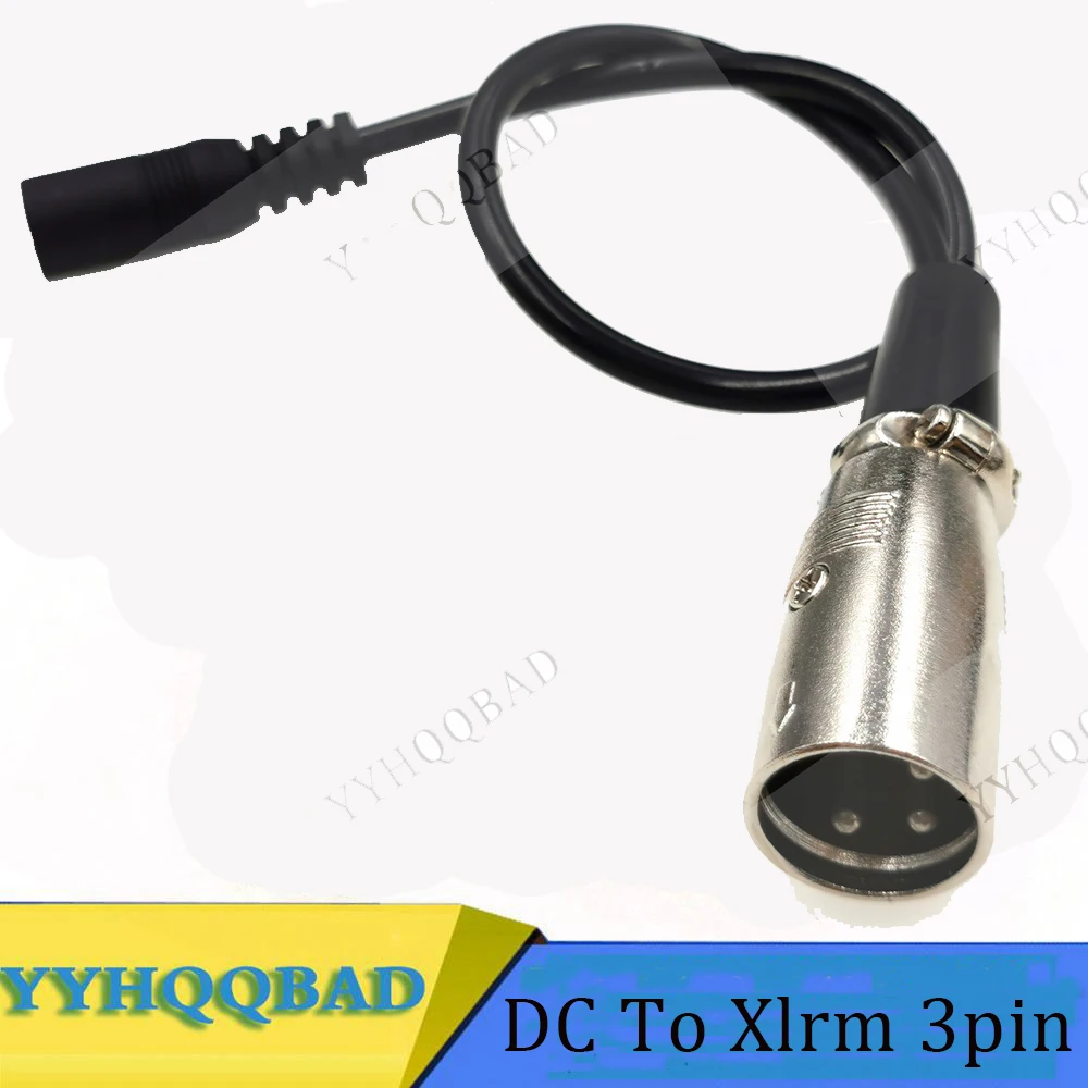 Image of DC zu XLRM 3-poliges Anschlusskabel für DC5,5 mm Ladegerät 1 Stück