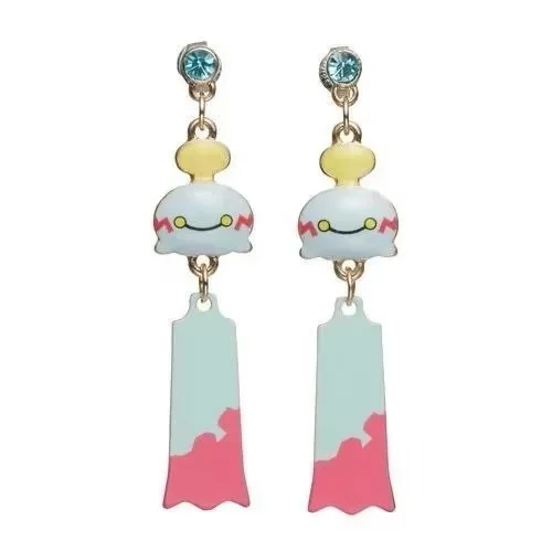 Pokémon Windbell Earrings, Cute Cartoon Ear Accessories