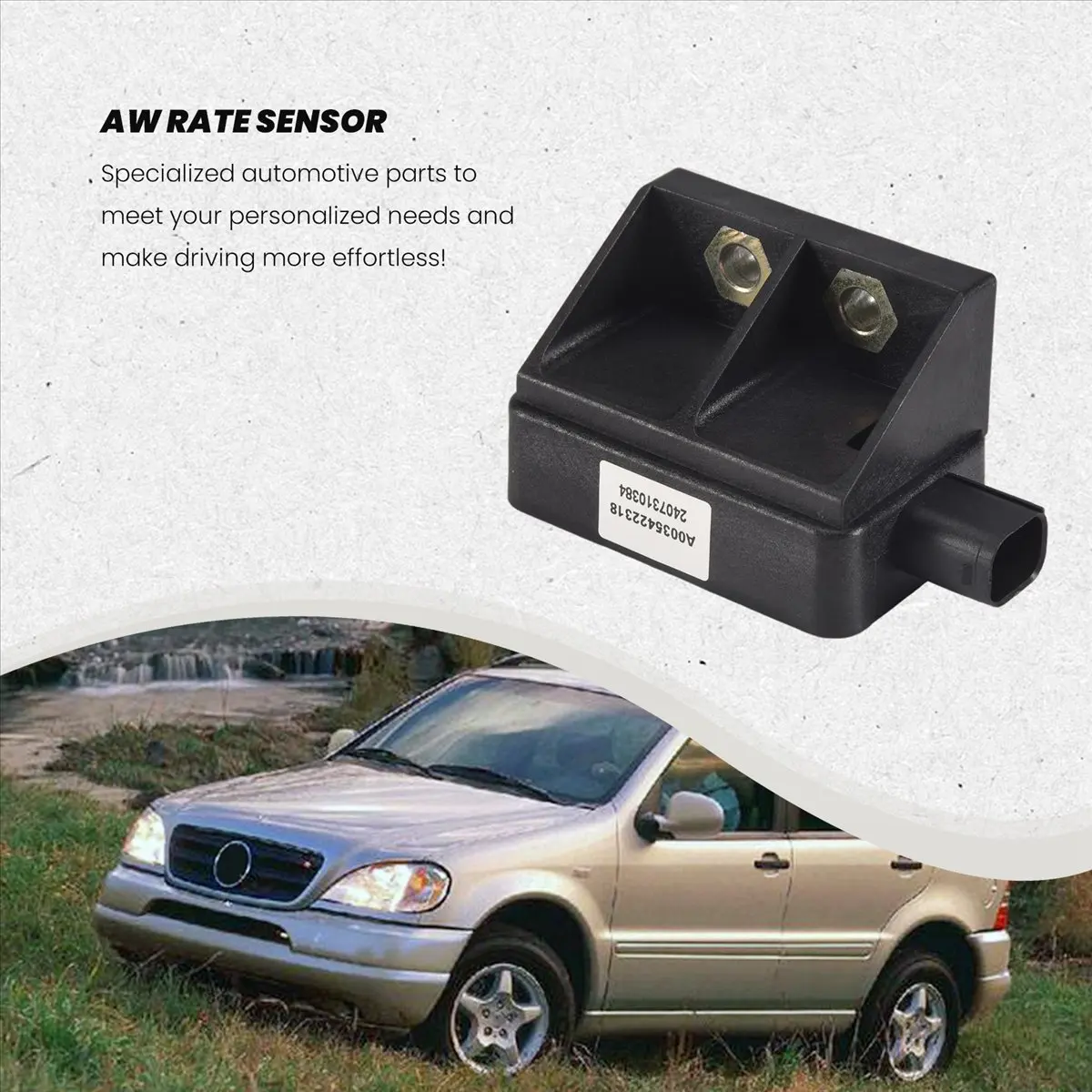 #39A ESP Yaw Rate Sensor Traction Control Module for Mercedes Benz,ESP YAW RATE SENSOR For Mercedes,(ABS)