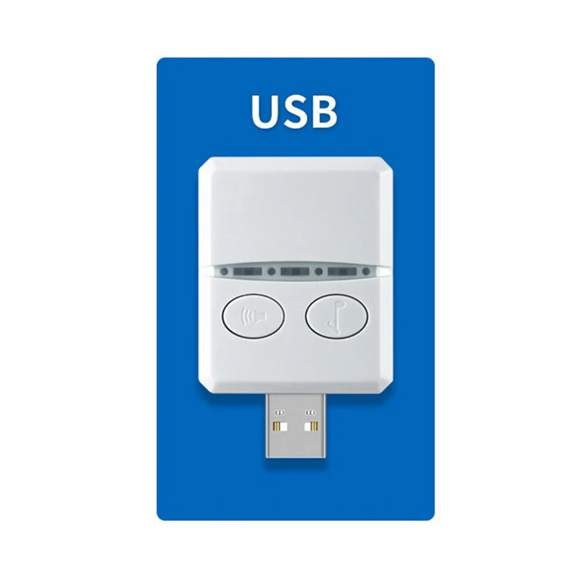 Wireless USB Smart Door Bell Kit, campainha remota, sem fiação necessária, casa, Bed Care Call