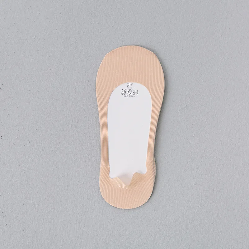 7켤레 여성용 여름용 숨김 양말 짧은 발목 양말 노쇼 로우컷 실리콘 미끄럼 방지 패셔너블 다용도 보트 양말