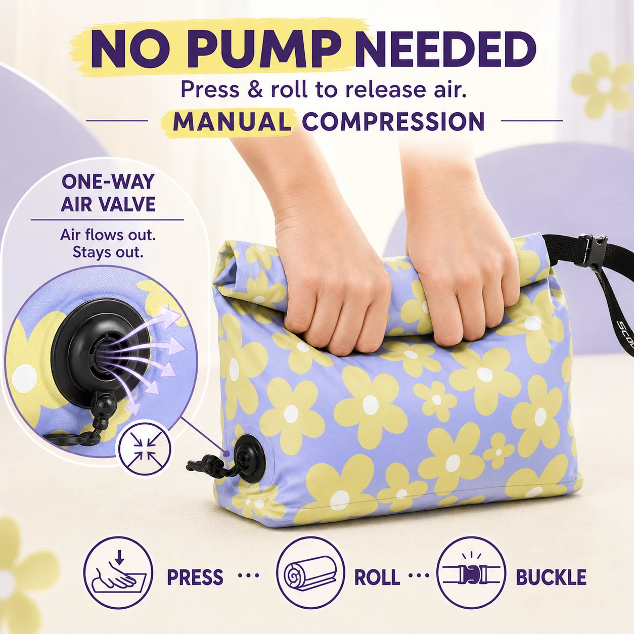 Roll-Up Compression Travel Bag - Camping Outdoor Clothing 评论和价格