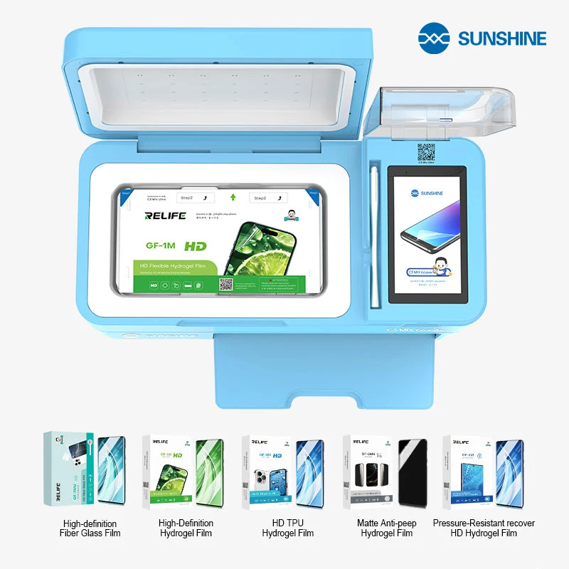 SUNSHINE C3 Mix Ultra 2-in-1 Intelligent Film Cutting Machine&Film Lamination for Various Models of Major Brands
