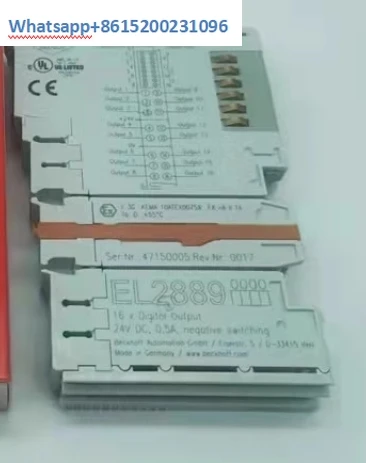 

Module EL1809 EL1889 EL2809 EL2889 EL9410 EL2008 EK1100