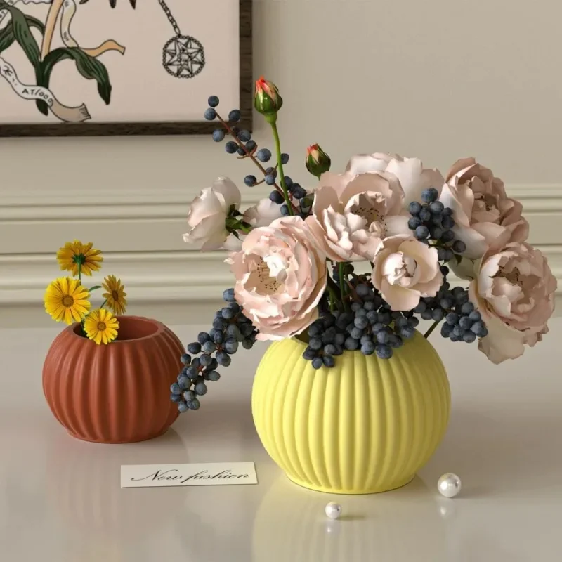 

2026-4PCS Top Quality New Minimalist Sculpture Resin Mold Tabletop Shelf Modern Home Decoration DIY Craft