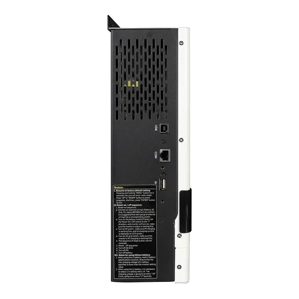 يجب PV1800 VPM II 1.5KW 3.2KW الهجين خارج الشبكة الشمسية العاكس 60A MPPT جهاز التحكم في الشحن عالية التردد مع WiFi