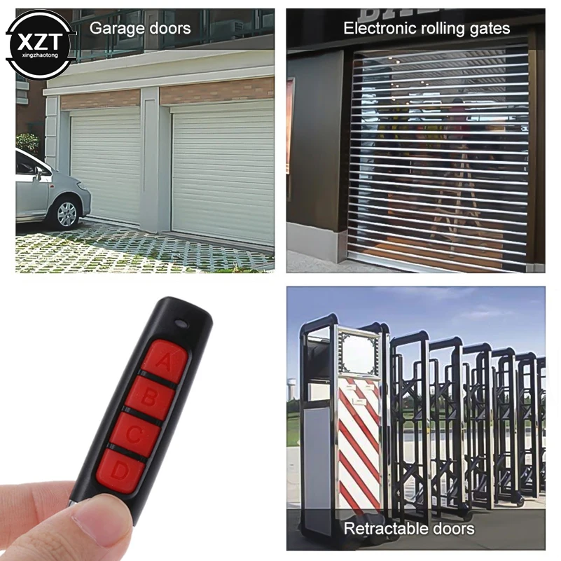 433MHz Wireless Copy Remote Control Thumb Copy 4-channel Electronic Gate Opener Remote Control Replicator Clone Code Car Key