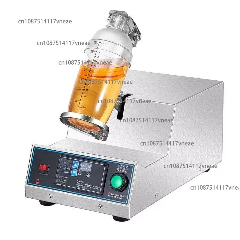 110V 220V Commercial Single-Head Milk Tea Shaker Horizontal Stainless Steel Lemon Tea Shaker Cup Machine Motor Commercial Mixer