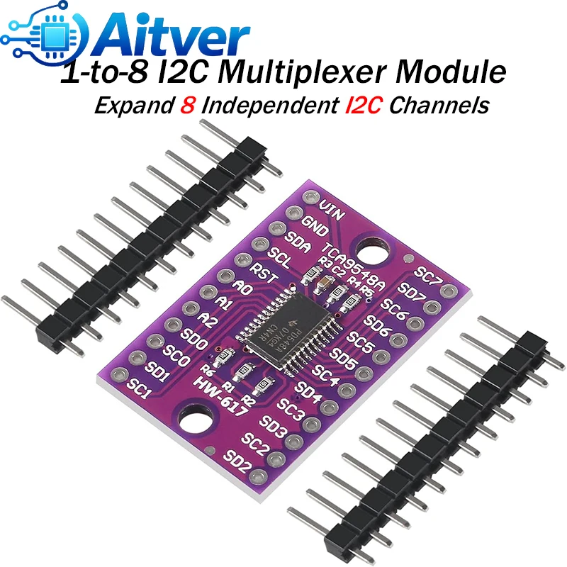 TCA9548A 1‑To‑8 I2C…