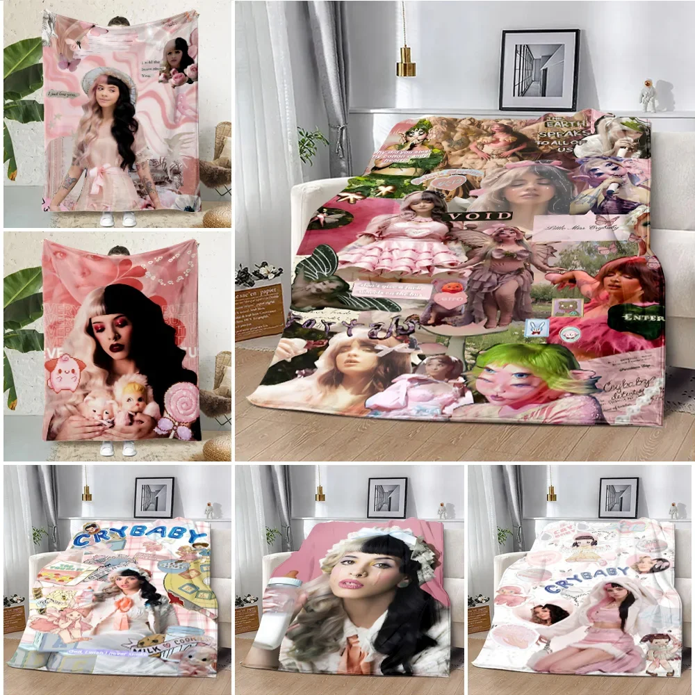 

Printed Blanket M-MelanieS Picnic Blankets Warm Blanket Soft and Comfortable Home M-MartinezS M-MusicS Travel Birthday Gift