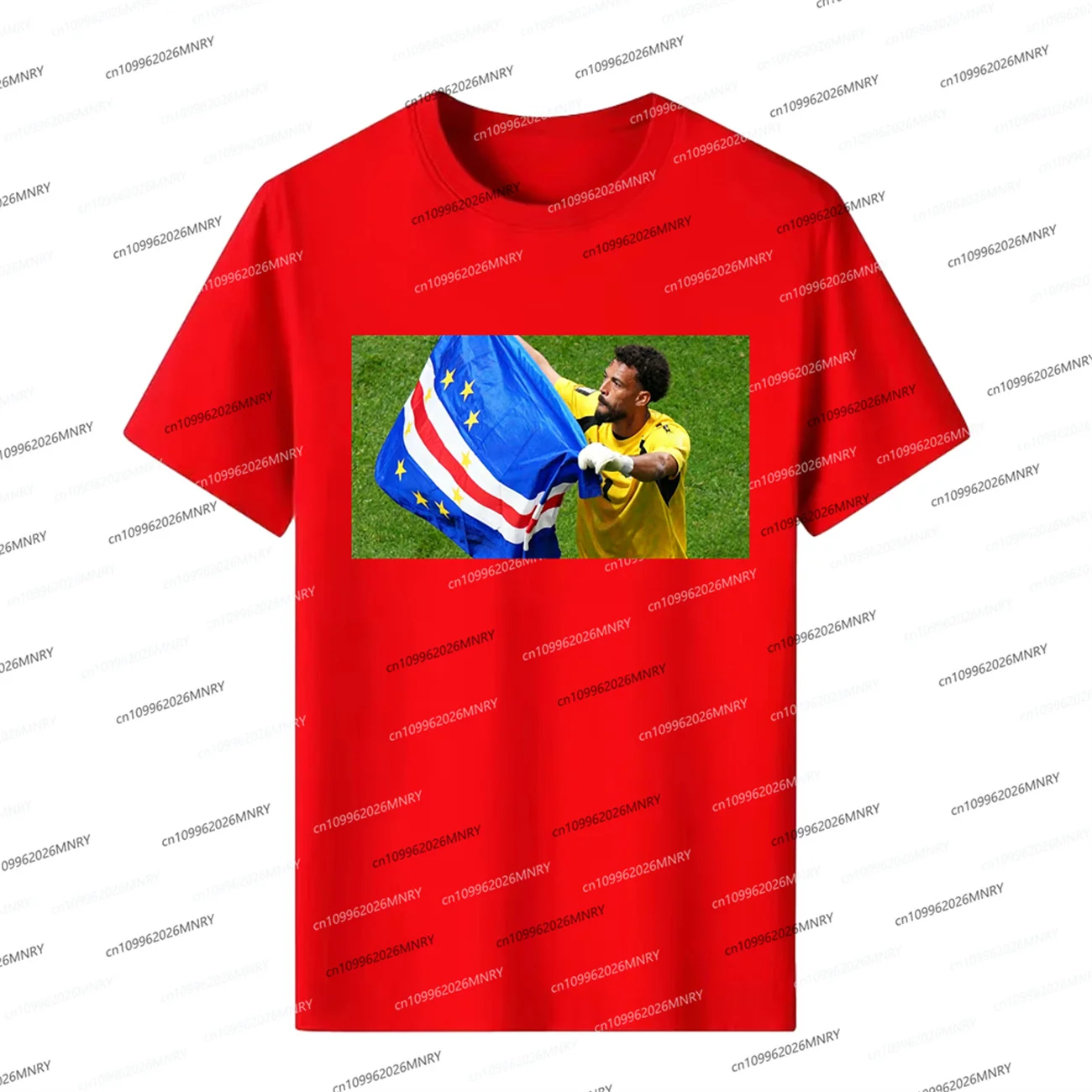 2026 Cape Verde Vozinha Tshirt Fan Kid Jersey Cheer up! Men Jersey Summer Man Jersey Cotton Tshirt Jersey Kit Women Tshirt