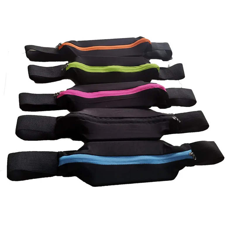 New sports running waist bag anti-theft invisible convenient small waist bag for hiking, shopping, invisible waist bag