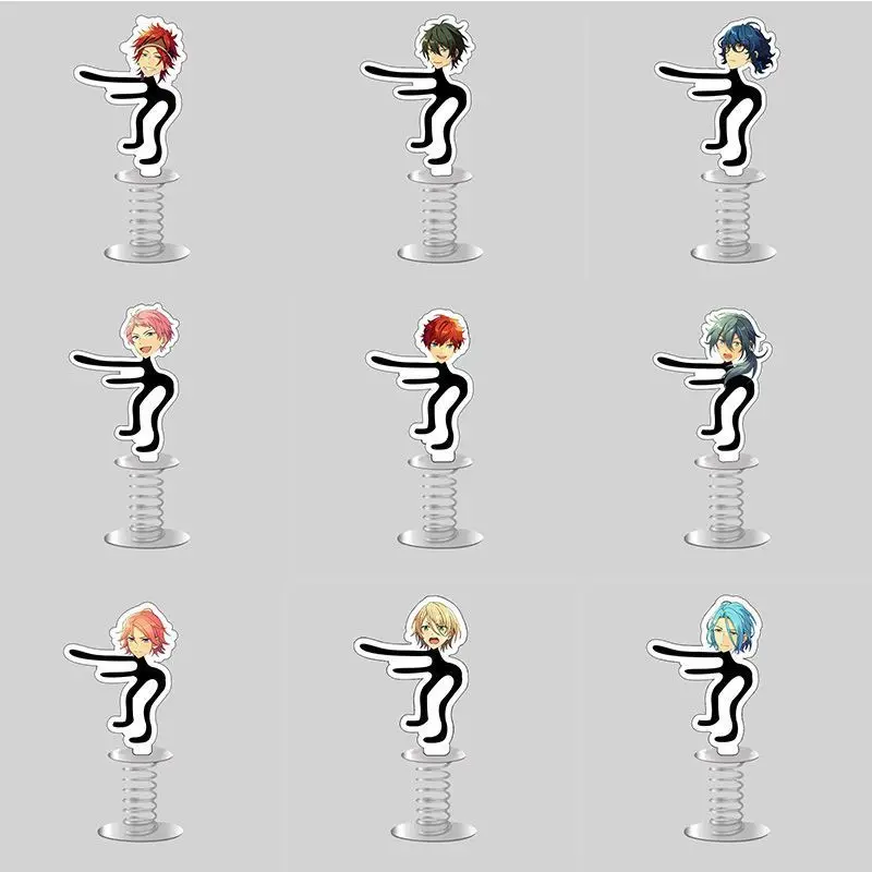 لعبة فرقة نجوم ساكوما ري تمايل الربيع الاكريليك حامل مكتب ديكور السيارة شخصية عرض هدايا عيد الميلاد تأثيري الملحقات