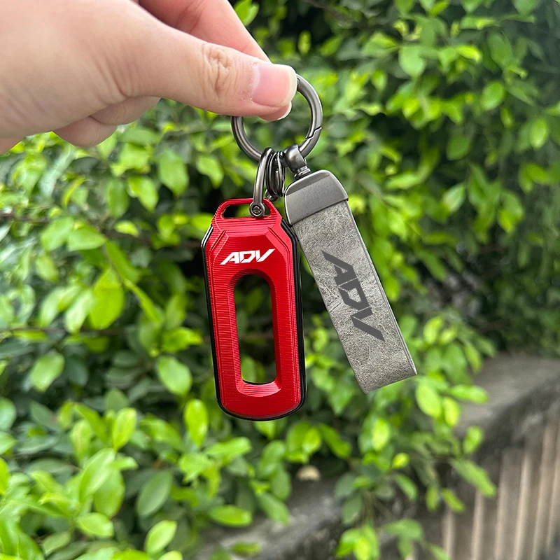 For Honda ADV 350 160  ADV350 ADV160 ADV 350/160 Motorcycle CNC Accessories Key Remote Cover Case Chain Keychain Key Ring