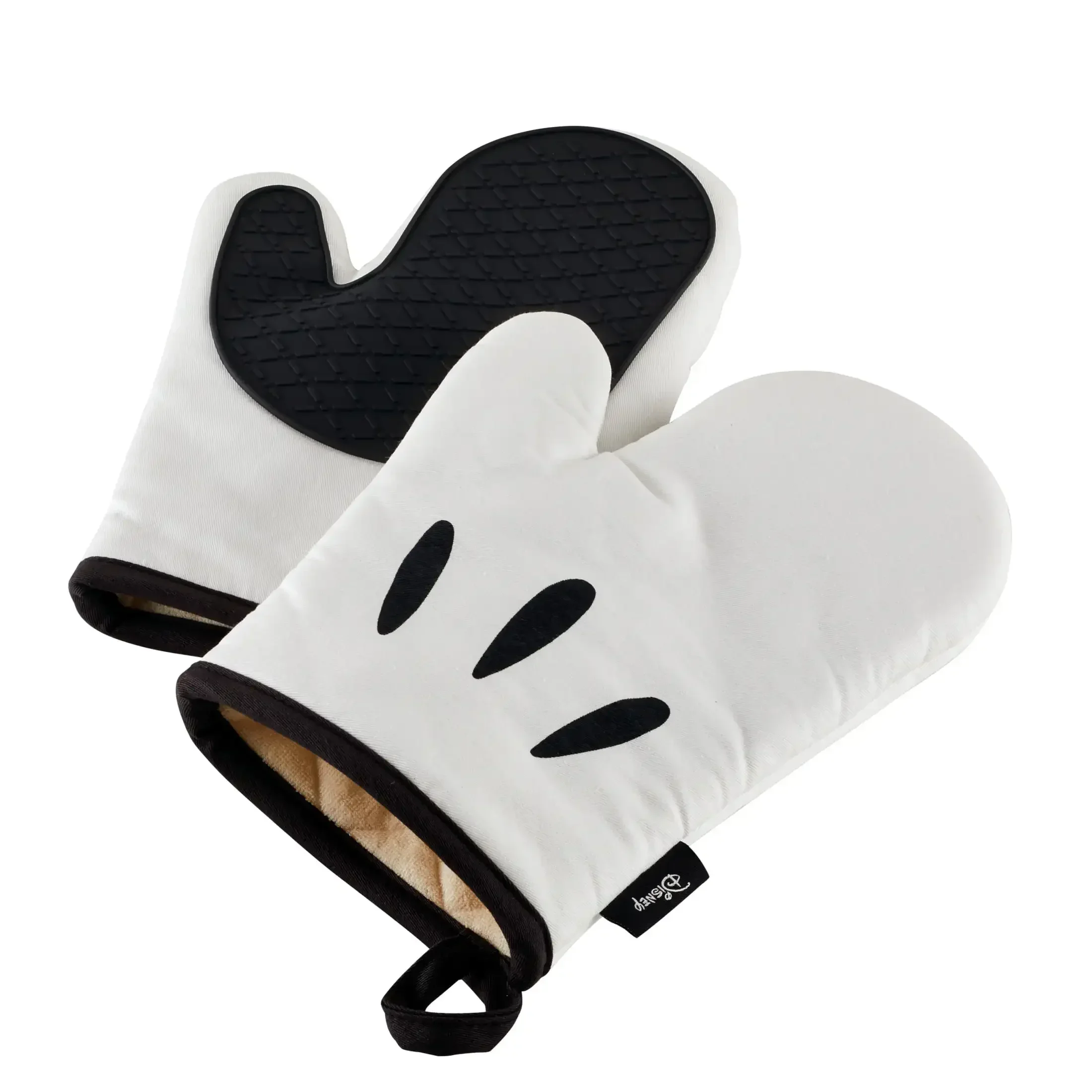 

Monochrome 2 Piece Oven Mitt Set, White