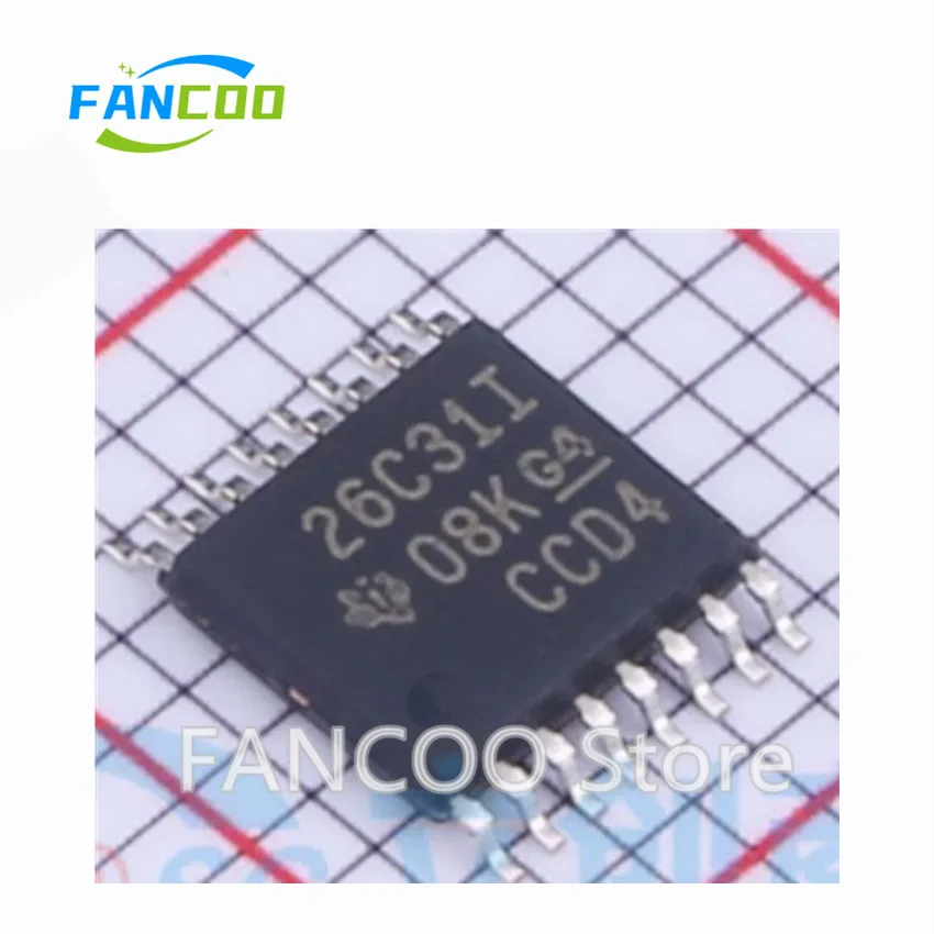 5-100PCS AM26C31IPWR TSSOP-16 AM26C31 26 c31i nowy oryginał