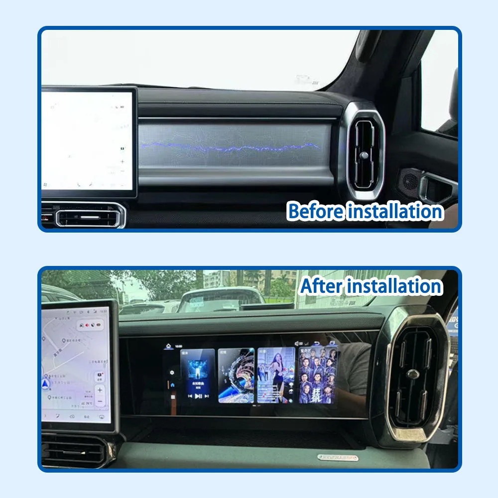 Co-Pilot Intelligent Car Display Entertainment Scherm Android Dashboard Multimedia voor Jetour Traveller met tv-combinatie