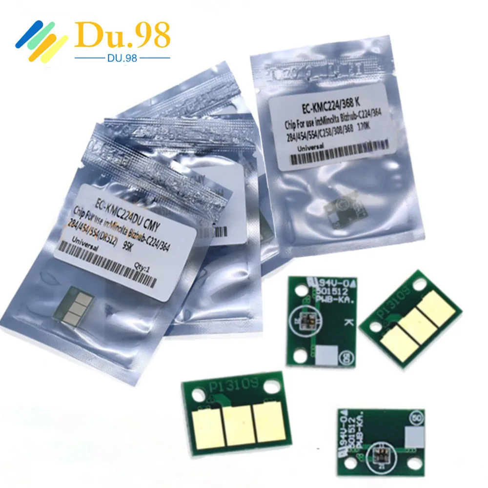 20PC DR313 DR512 Bizhub 558 Bębna Chip do Konica Minolta C258 C308 C368 C458 C558 C658 C224 C284 C364 C284E BH 224 284 454 454e