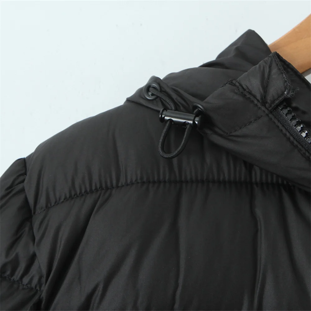 New autumn and winter women's clothing fashion versatile slim fit fashion warm hooded cotton jacket short jacket