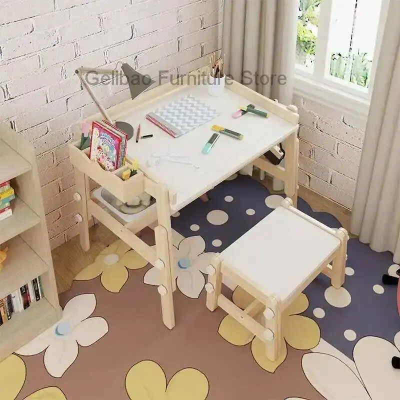 

Table Elementary Kids Children Desk Student Study Child Room Furniture School Tables Childrens Classroom Children's Chair Set