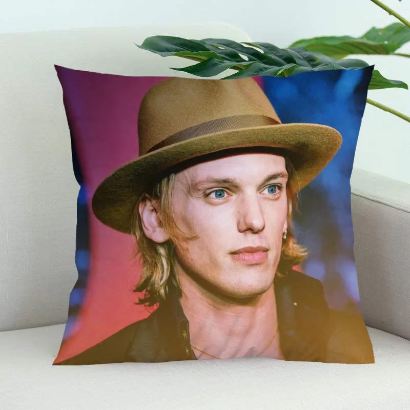 Jamie Campbell Bower Pillow Cover Cushion Cover 40x40cm45X45cm Pillowcase Cushion Case Sofa Bed Home Decor Living Room