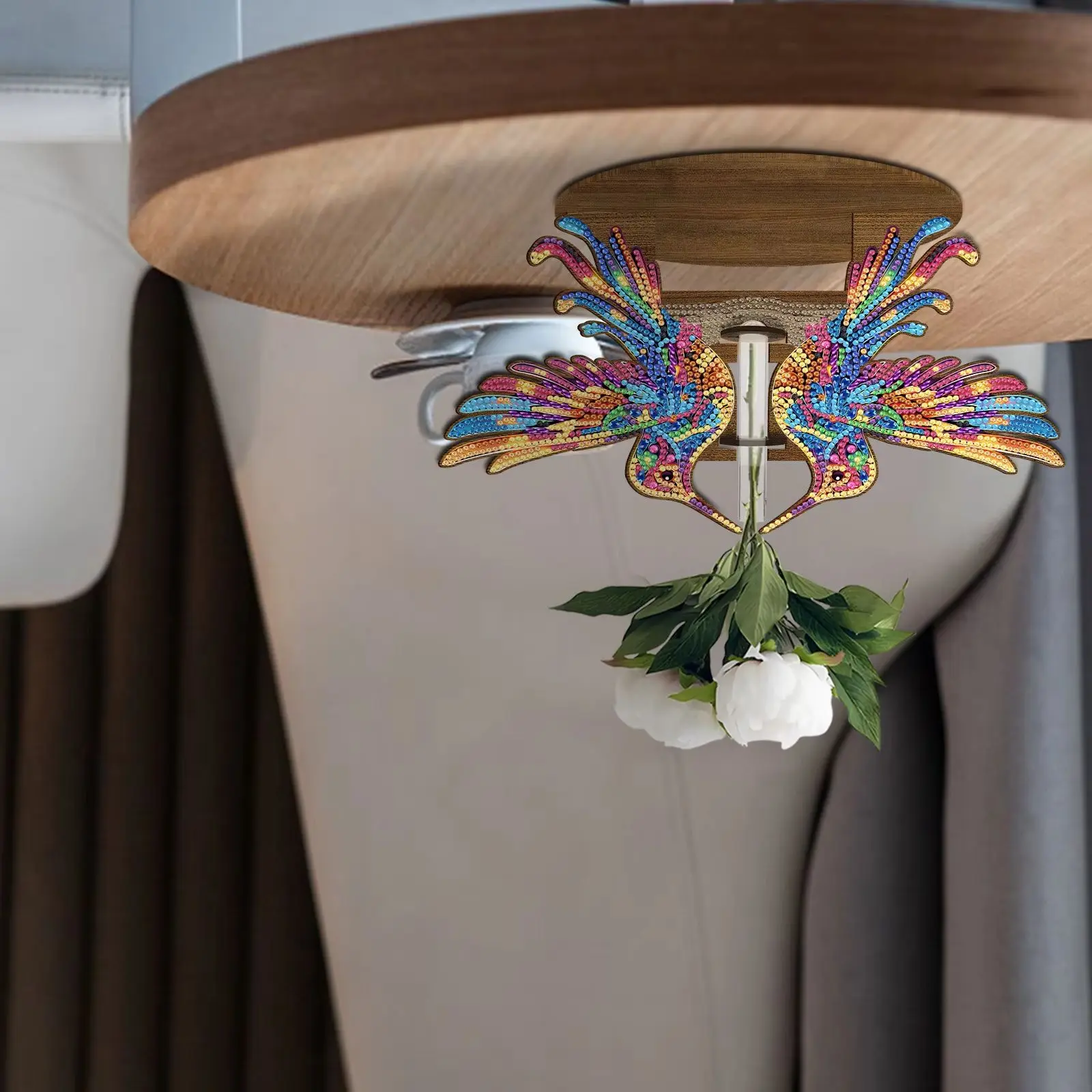 

Лидер продаж, алмазная живопись, сделай сам, новый продукт, периферийные украшения, ваза для пробирок, растение в горшке, декоративная живопись