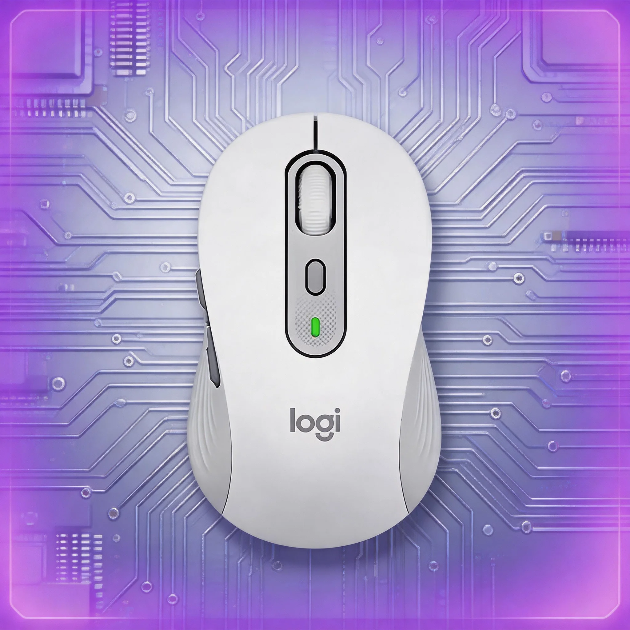 

Logitech M750/M650L dual-mode silent wireless mouse, compact and hand shaped, easy to carry for travel and office use