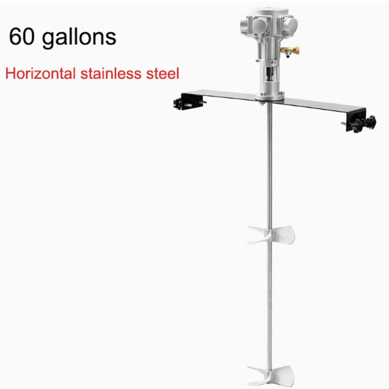 

Adjustable Speed Horizontal Pneumatic mixer Industrial Fully Automatic Coating 50-2800rpm Paint Mixer
