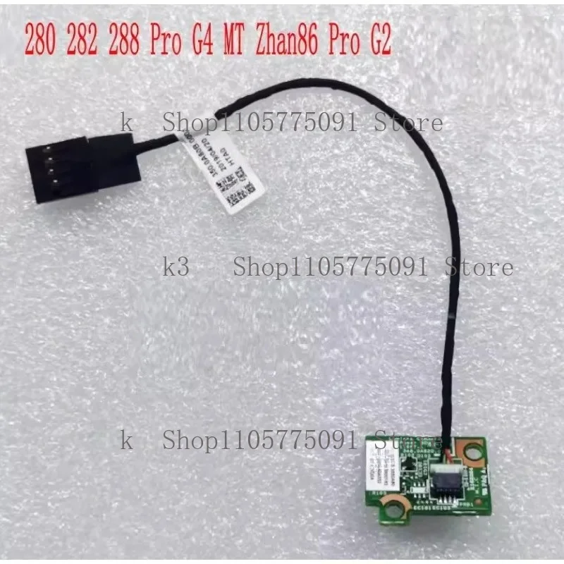 Original Power ON OFF Button Board for HP 280 282 288 Pro G4 MT Zhan86 Pro G2 MT Switch Button