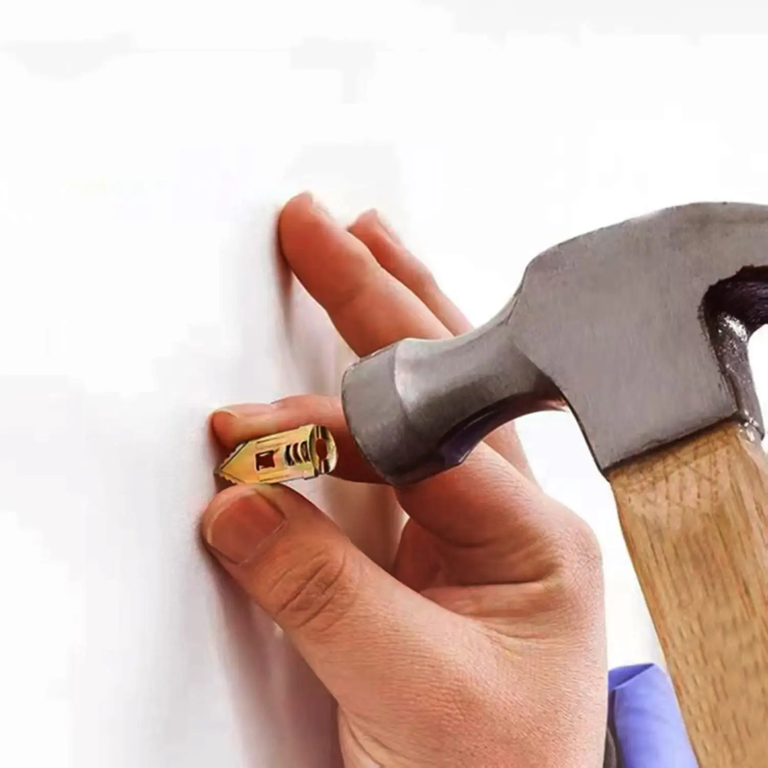 10/200Pcs 확장 나사 나사 캐비티 플러그가있는 자체 드릴링 건식 벽 앵커 다웰 고정 도구 DIY 홈 보안 벽 장착