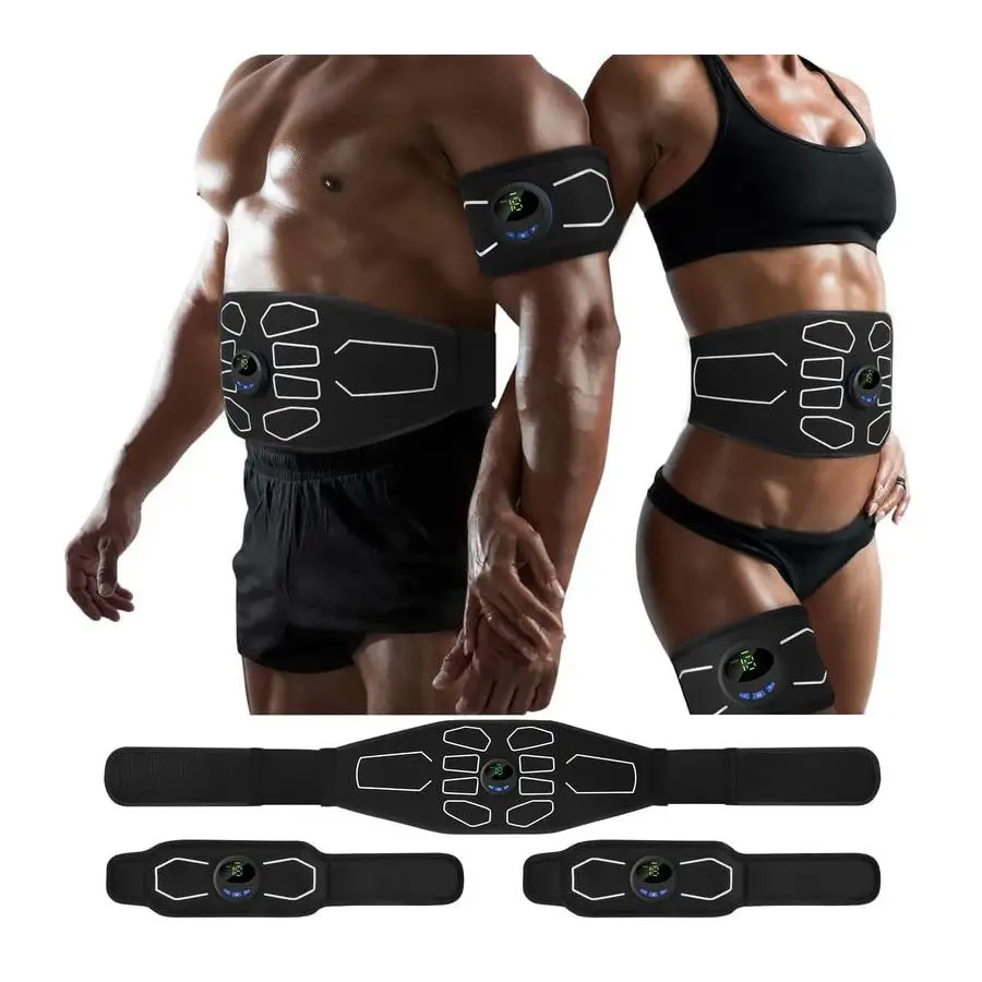 

Electronic Muscle Stimulator, Abs Stimulator Muscle Toner, Ab Machine Trainer for All Body, Fitness Strength Training Workout Eq