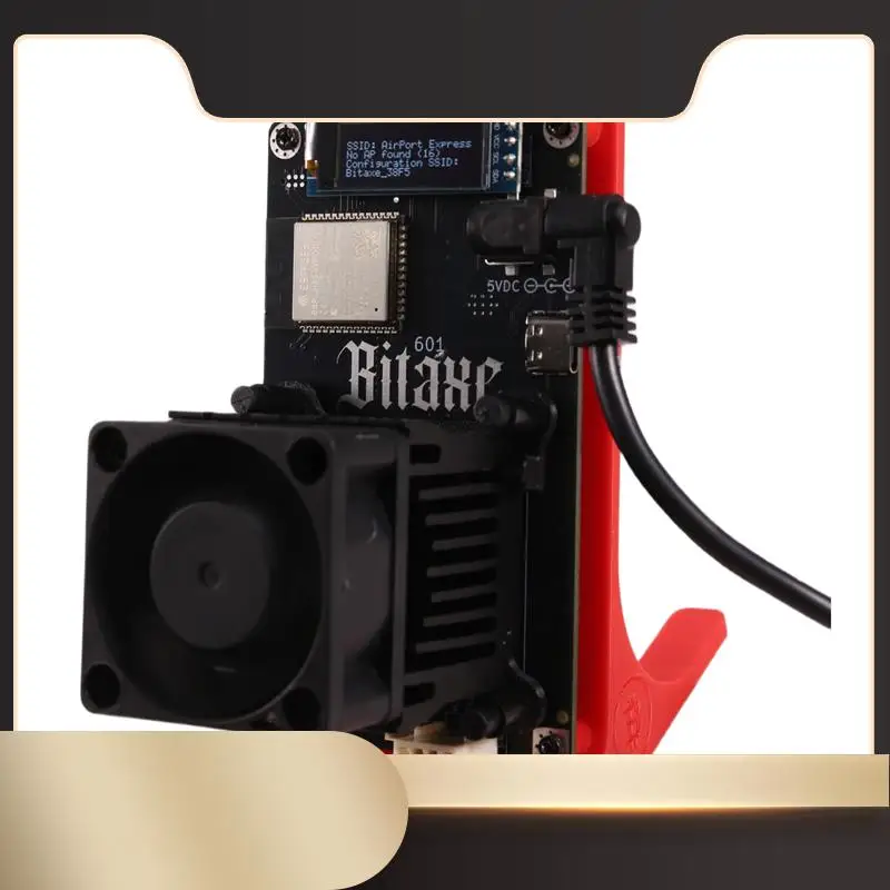 

Bitaxe Gamma 601 1.2TH/S 18-22W BTC Solo Miner BM1370 Asic Chip From Antminer S21 Pro Bitcoin Crypto Miner Red AU Plug-N36R