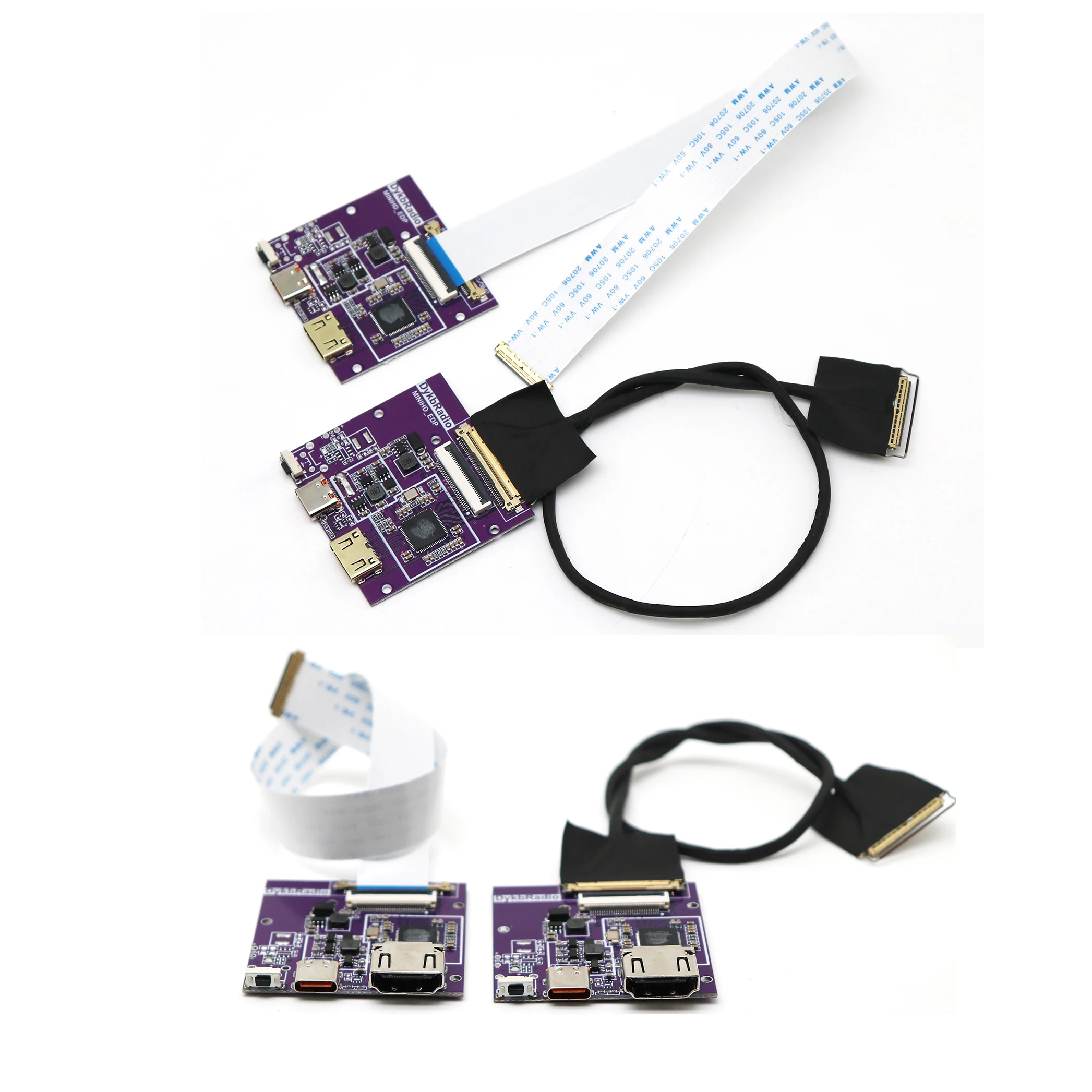 Płytka sterująca 2K 4K HDMI do EDP 30P 40P EDP Sygnał LCD Sterownik Wyświetlacza Projekcja Przenośny Ekran LCD 10-16 cali Monitor Laptopa — 2